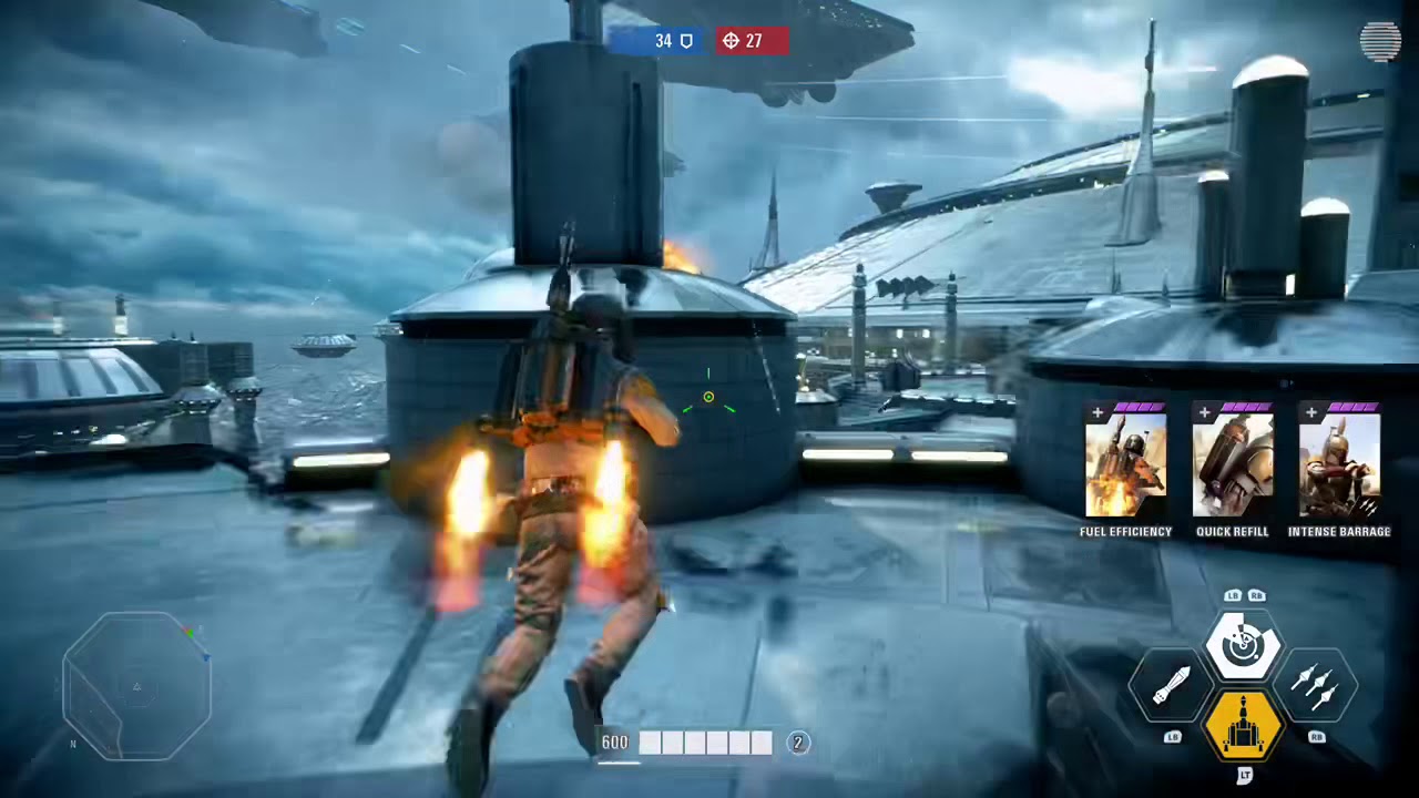 Star Wars Battlefront 2 | Boba Fett HvV aggressive gameplay