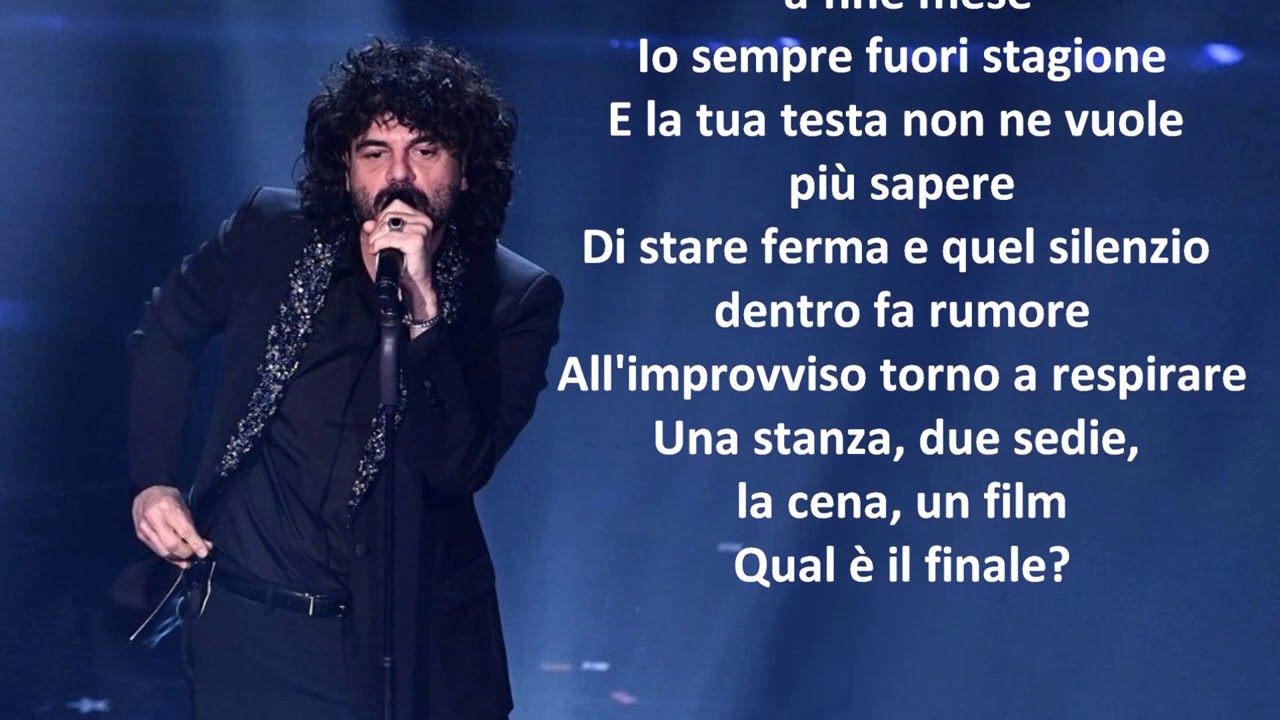 Francesco Renga Quando trovo te Testo