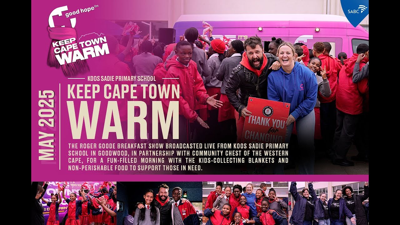 Good Hope FM Keep Cape Town Warm - live from Koos Sadie Primary School