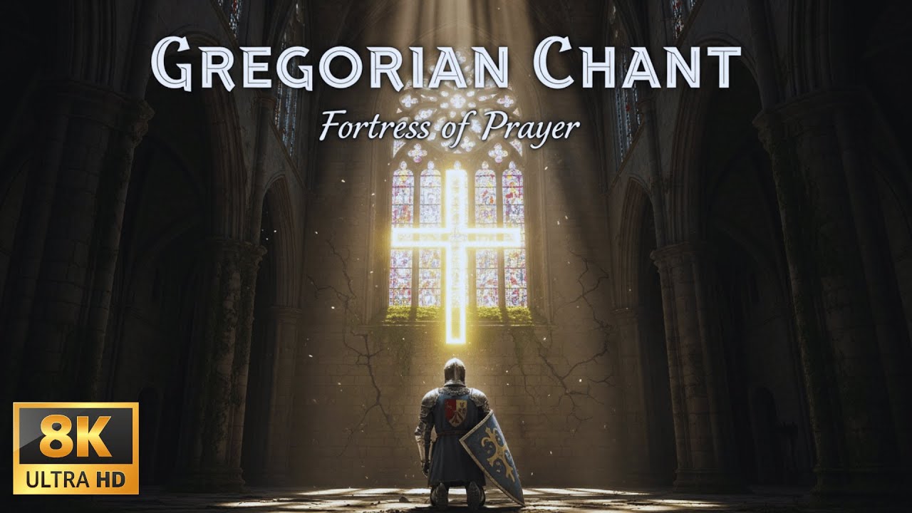 Gregorian Chant for Divine Protection ✝️ Shield of Salvation | Prayer of Light and Holy Path