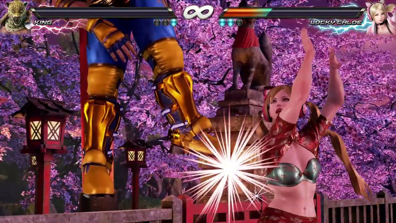 TEKKEN 7  king vs lucky chloe