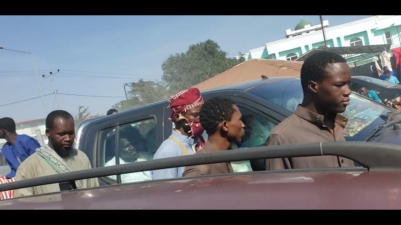 The arrival of Sheikh Muhammed Lamin Souane