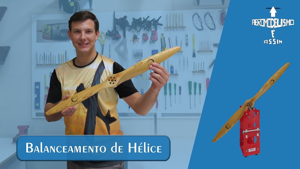 Como balancear corretamente uma hélice