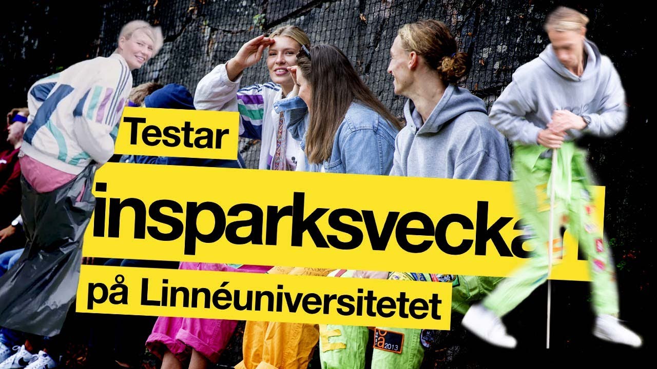 Vi testar insparken och får följa med studenter på kickoffen i Kalmar!