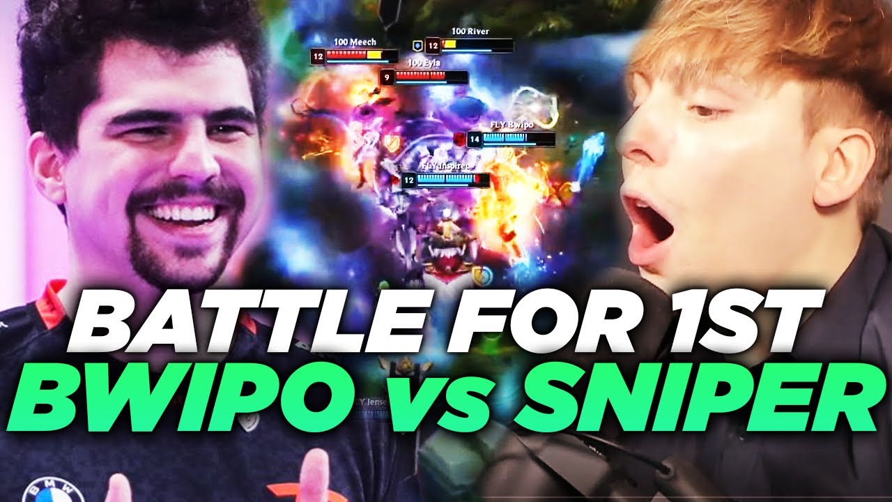 LS | BWIPO vs SNIPER BATTLE FOR 1ST PLACE | FLY vs 100
