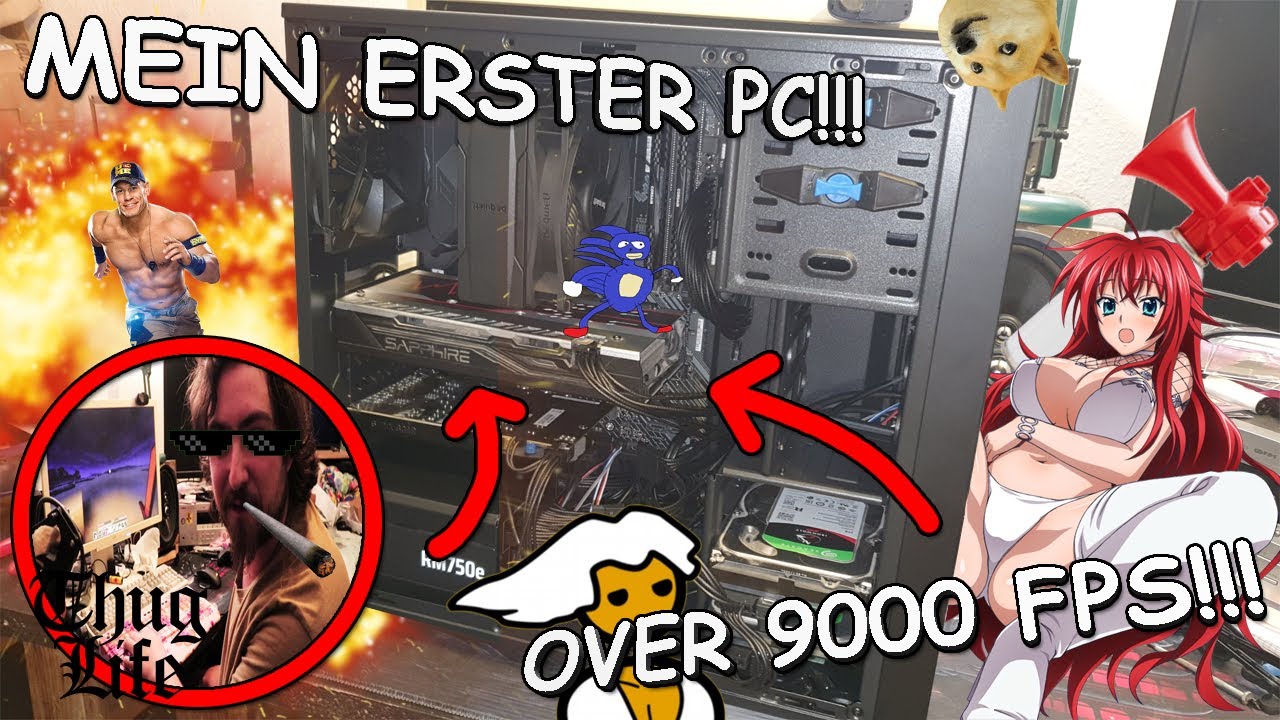 Ich baue meinen ALLER ERSTEN PC!!! (GONE RIGHT!)