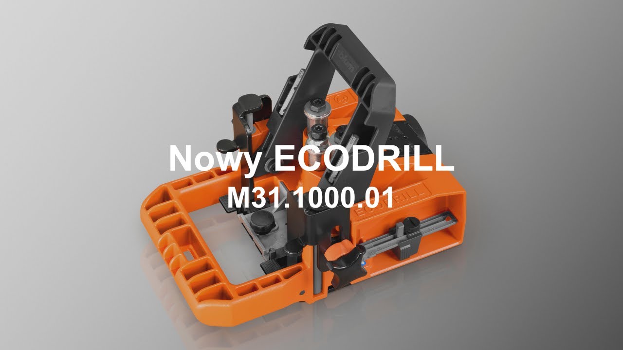 Nowy ECODRILL - sprawdź wprowadzone zmiany w nowej pomocy montażowej Blum