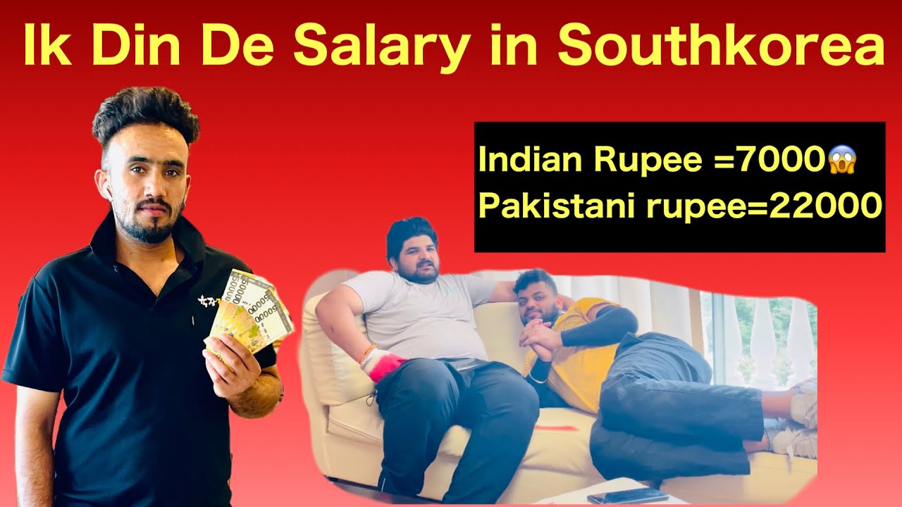 One Day Salary In Southkorea | Work Vlog | Jaggi In Korea