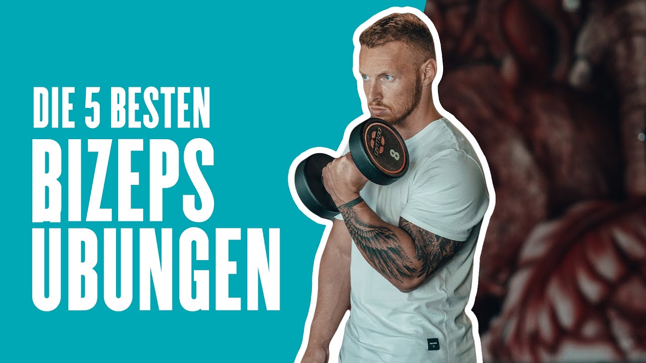 Die 5 besten Bizeps Übungen! Mit Coach Stef