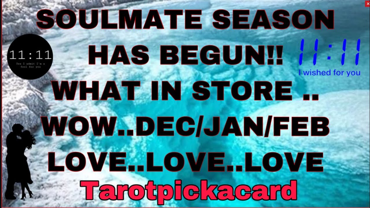 Soulmate season is here what’s in store for you ?wow !😲 love love love Tarotpickacard