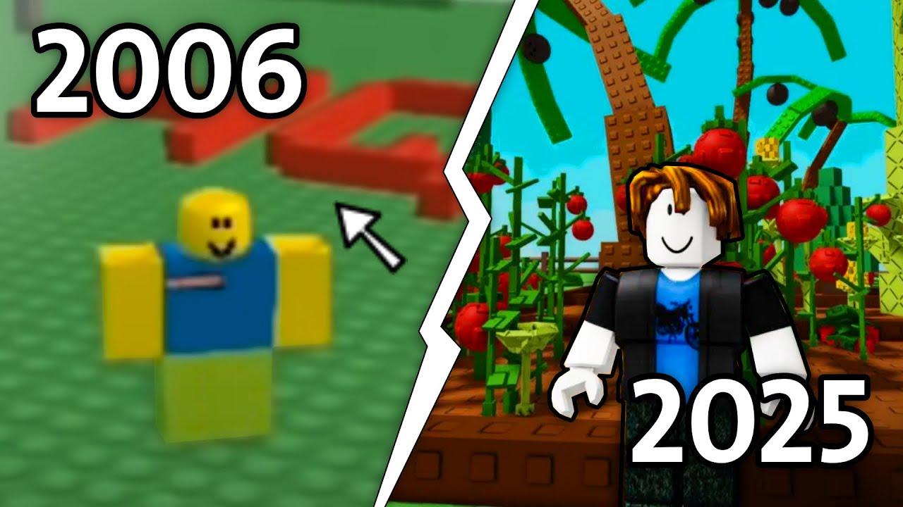 جربت أشهر ماب روبلوكس من كل سنة (2006 إلى 2025) ⌛😮