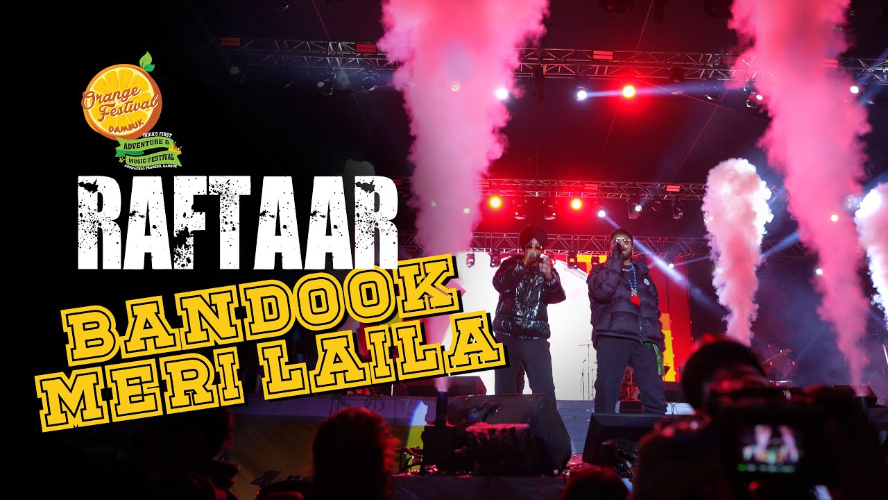Bandook Meri Laila | RAFTAAR LIVE