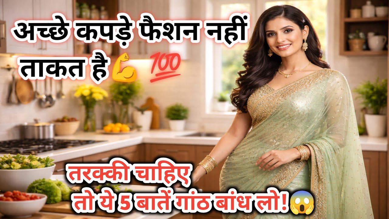  अच्छे कपड़े पहनने के ये फायदे जान लो | हर महिला की ज़िंदगी बदल जाएगी 💯 |  Powerful Motivation ❤️