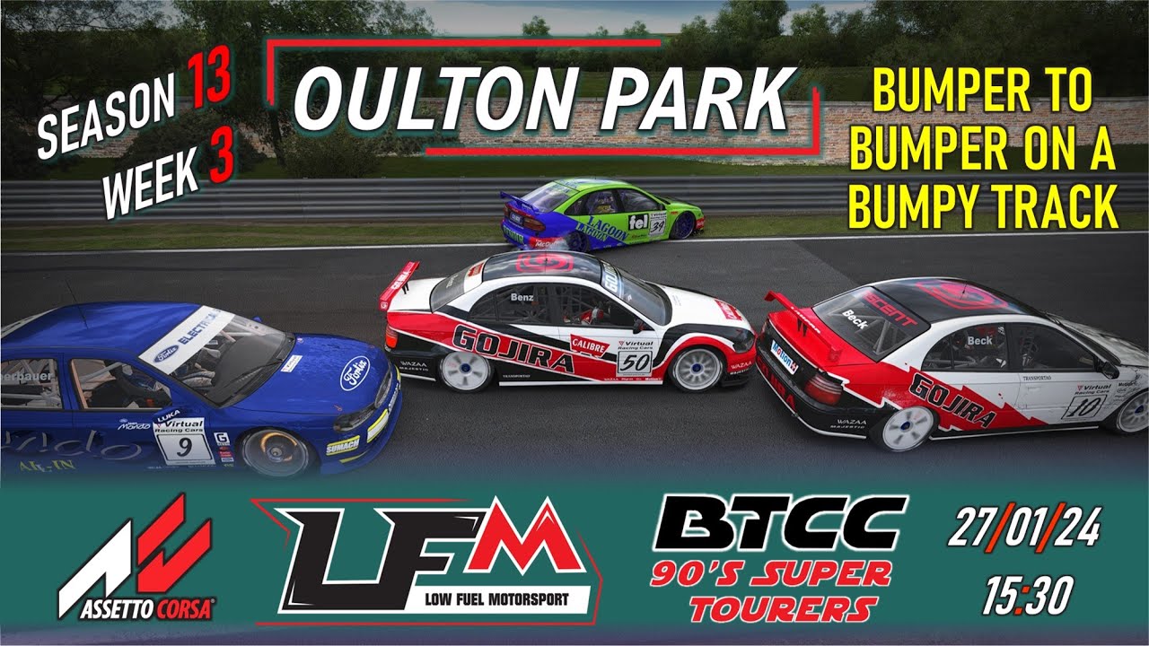 Assetto Corsa LFM | 90's BTCC | Oulton Park | 27.01.24 - 15:30