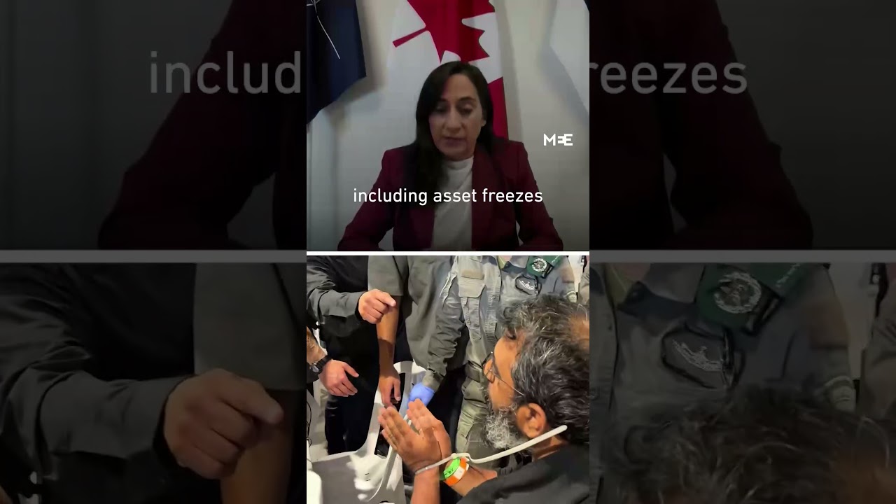 Canada slams Israel's 'absolutely unacceptable' treatment of Gaza activists