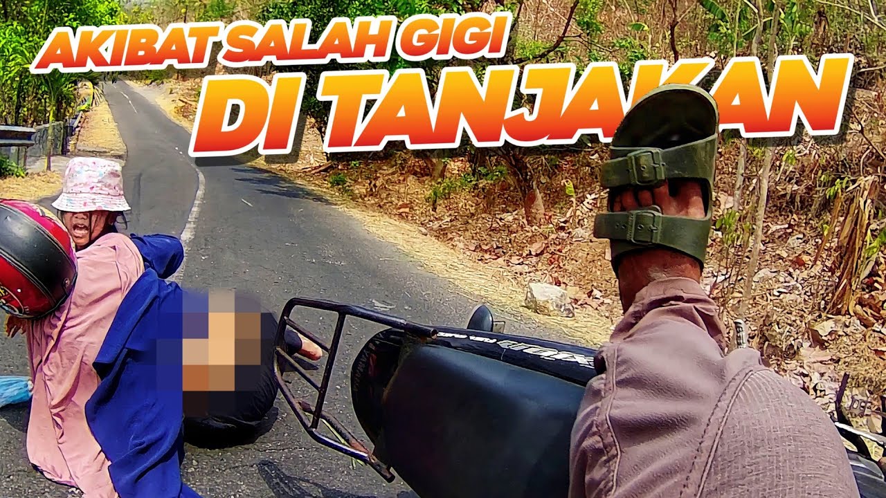 KECELAKAAN TANJAKAN CLONGOP GUNUNGKIDUL