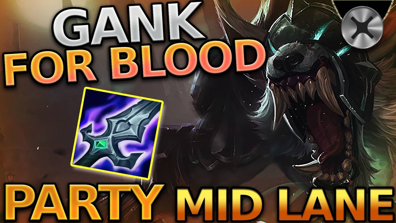Что делает собака посреди ночи? Геймплей Warwick League of Legends.