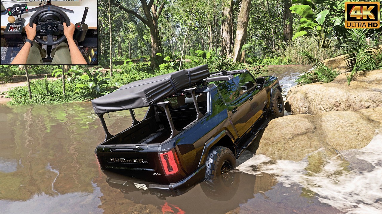 GMC HUMMER EV Pickup | OFFROAD - Forza Horizon 5 | Thrustmaster T300 RS