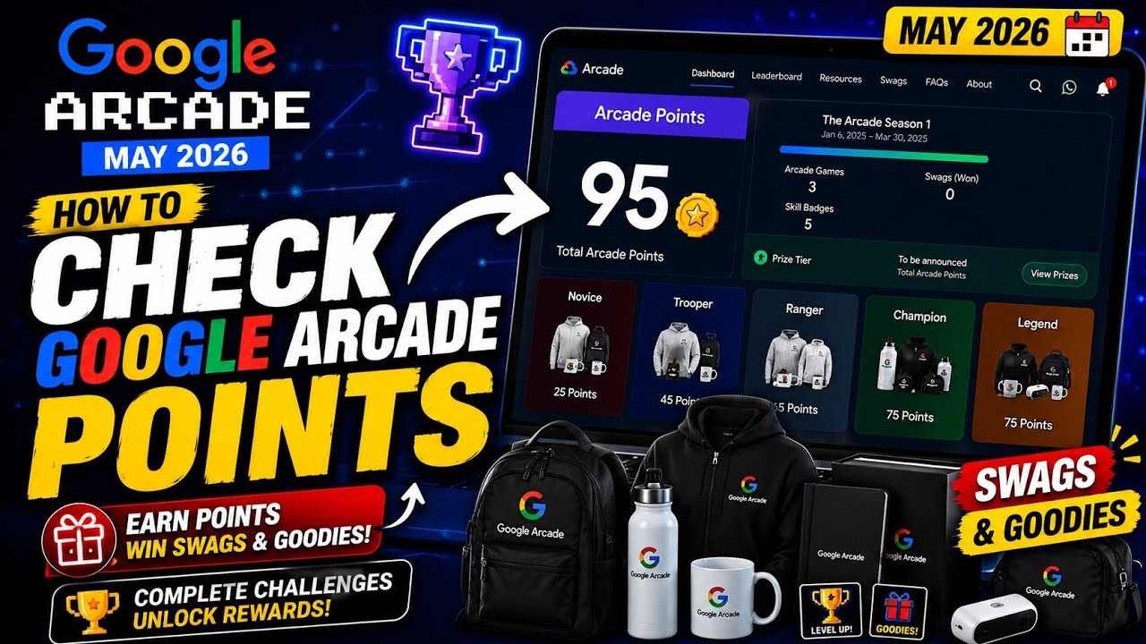 How to Check Google Arcade Points 2026 || Google Cloud Arcade Program