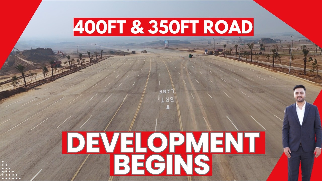 Capital Smart City Main Boulevard | Capital Smart City 400FT Road