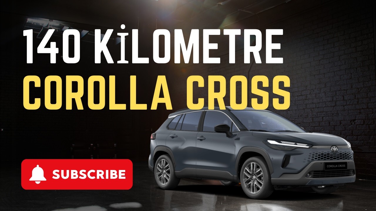 130-140’la Giderken Toyota Corolla Cross’un Performansı