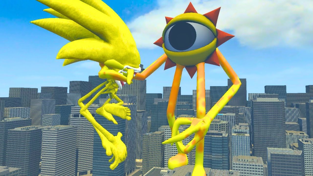 NEW ROBLOX SUN INNYUME SMILEY'S VS ALL SHIN SONIC TAPES in Garry's Mod!