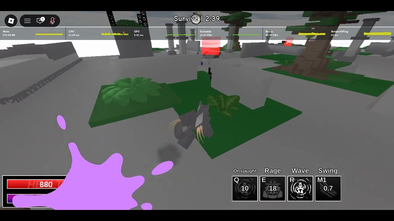 Gameplay super Epiko de Clawsguy en Scream Jam