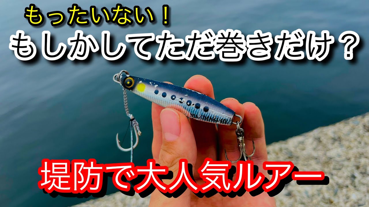 [マキマキ]巻き方を少し変えたら人生初のブリがHITしてドラグが止まらない！