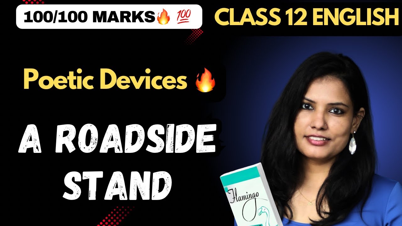 Poetic Devices 🔥 A ROADSIDE STAND | Robert Frost | Learning With Pace | Priyankkaa Gauur
