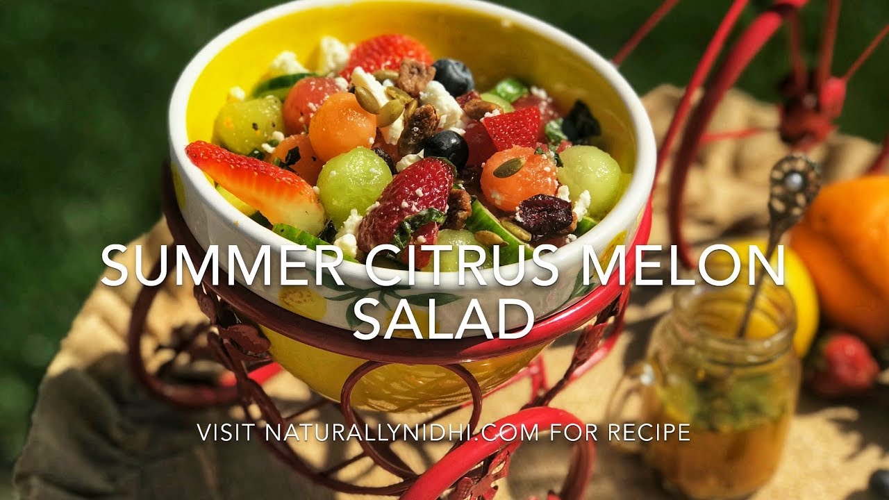 Summer Citrus Melon Salad