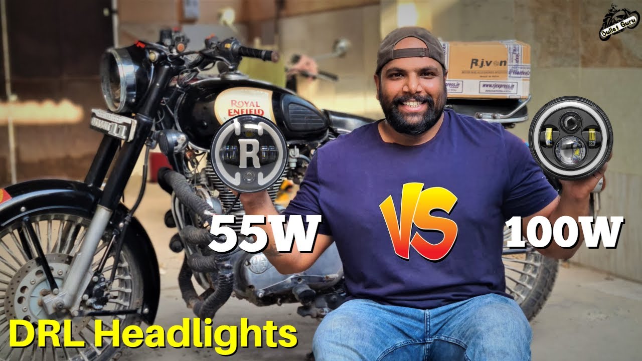 DRL Headlights 100w VS 55w Focus TEST | LED Light Modifications😍