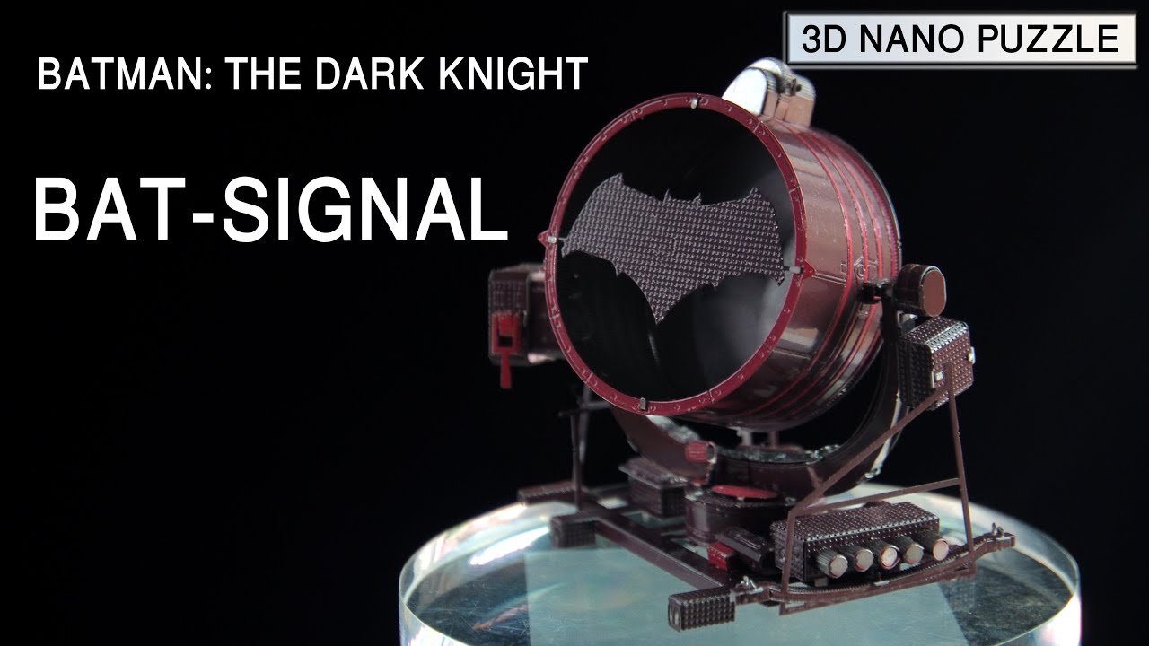 3D Metal Model | BATMAN: THE DARK KNIGHT BAT-SIGNAL