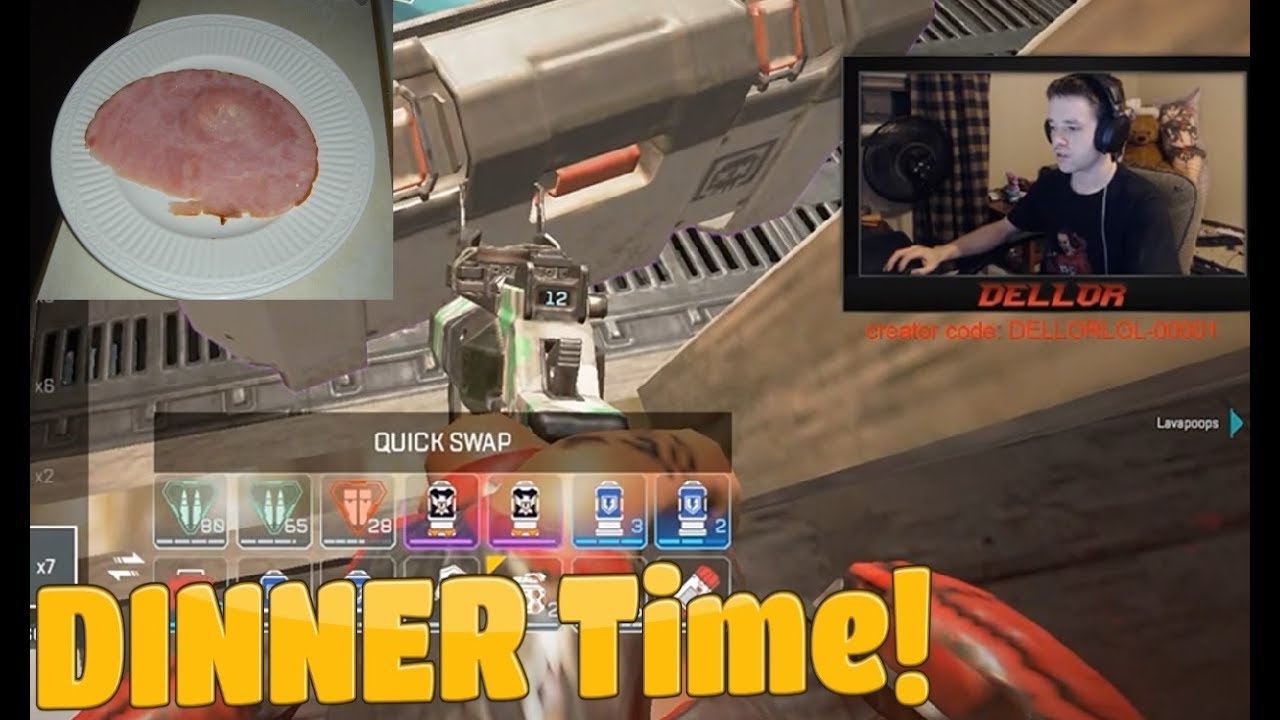 DELLOR goes HAM!  Also talks about bunny hop APEX LEGENDS. 12,000 Plus Kills