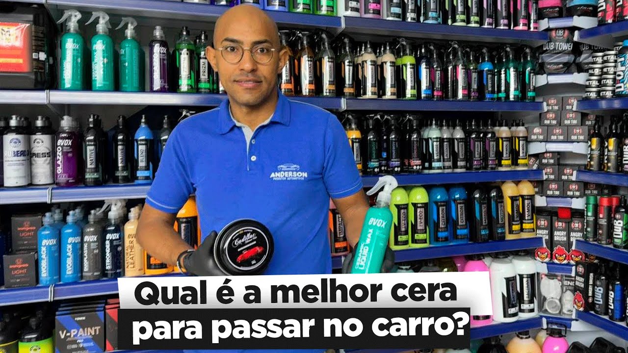 Qual é a melhor cera para passar no carro?