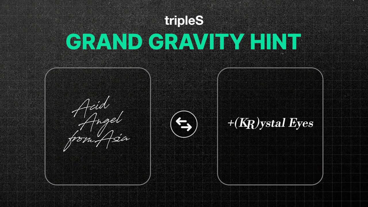 Acid Angel from Asia / +(KR)ystal Eyes 미리 듣겠습니다 | tripleS 트리플에스