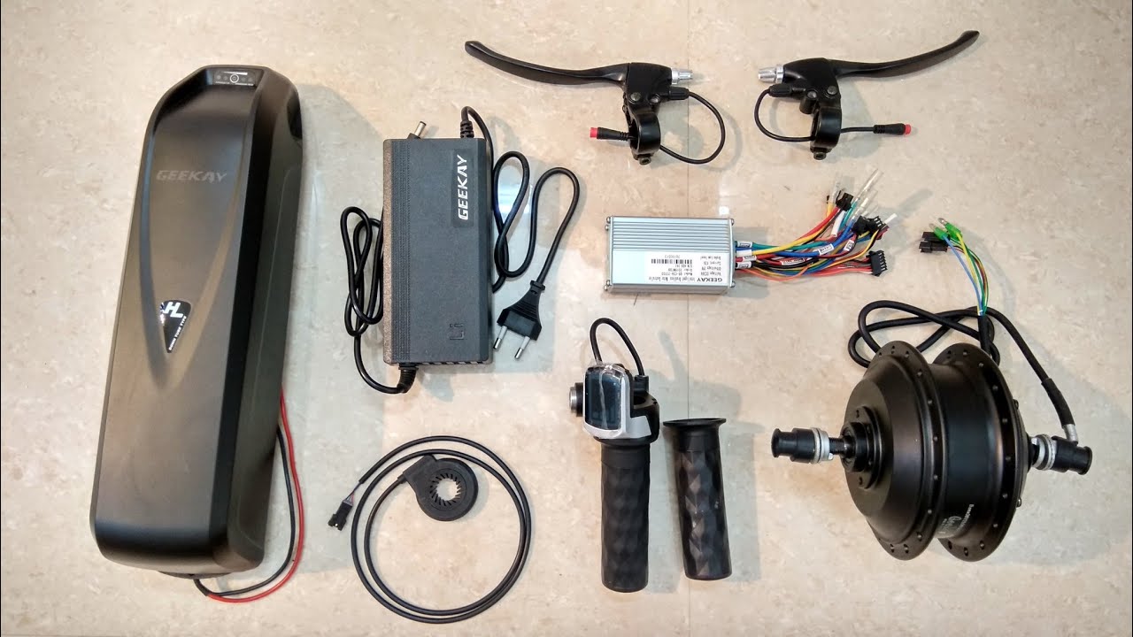 Powerfull Electric Cycle kit unboxing