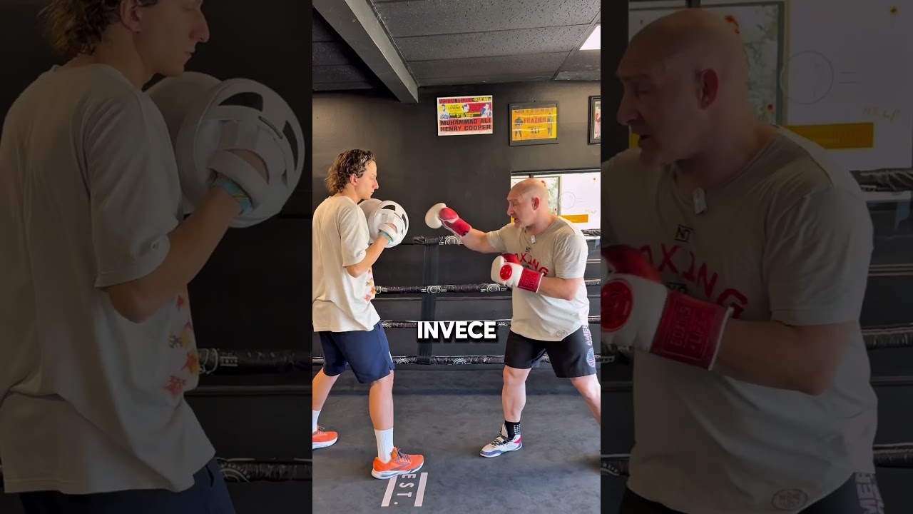 Avversari alti #boxingcoach #boxing