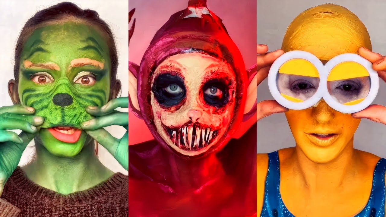 Removal of Special Effects (SFX) Makeup vs No Makeup