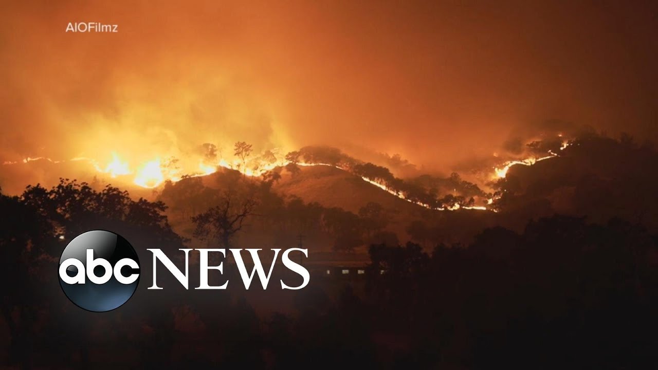 Thousands ordered to evacuate from massive California fire