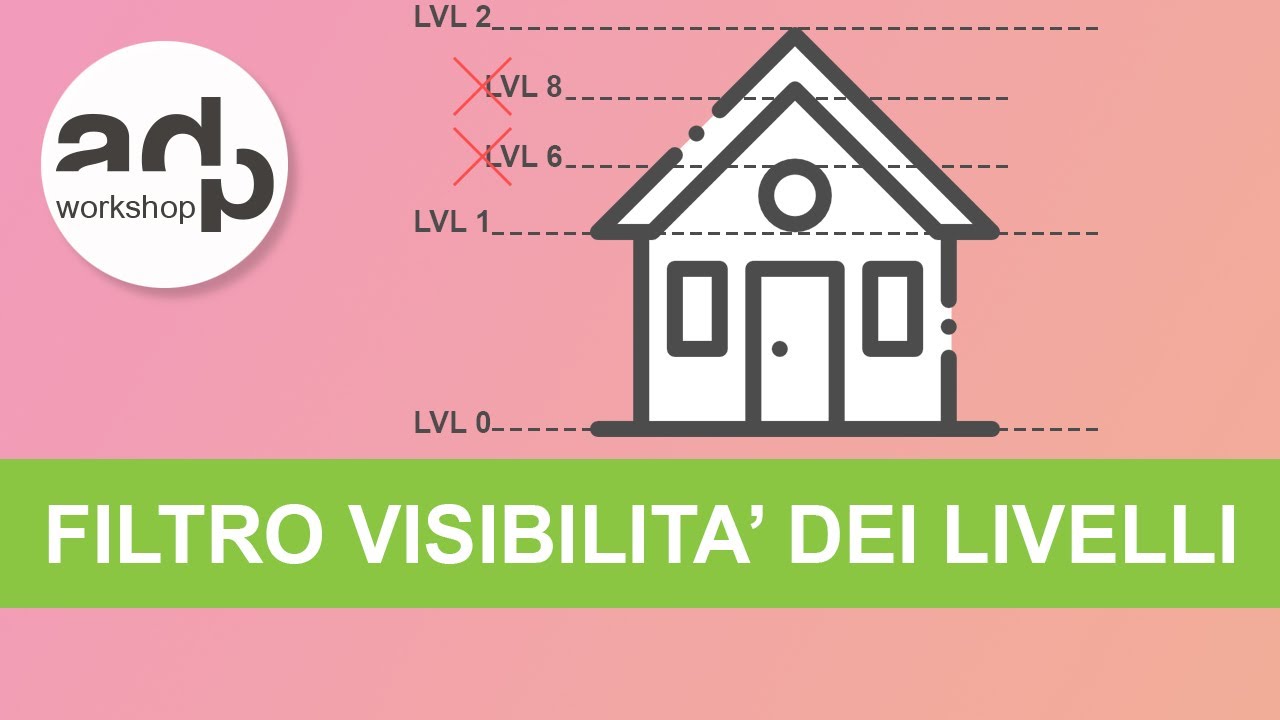 Filtro di visibilità dei livelli in Revit | adp workshop ✏️📐