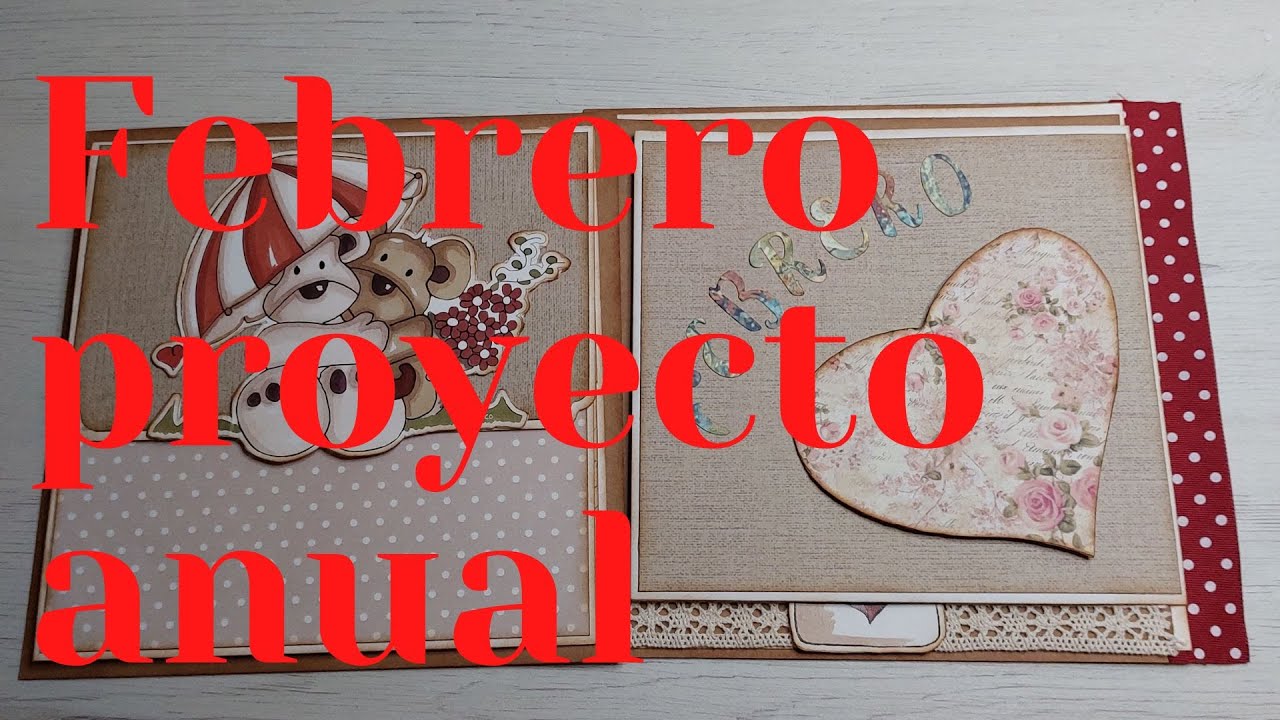 Para principiantes, proyecto anual más sorteo 📒✂️