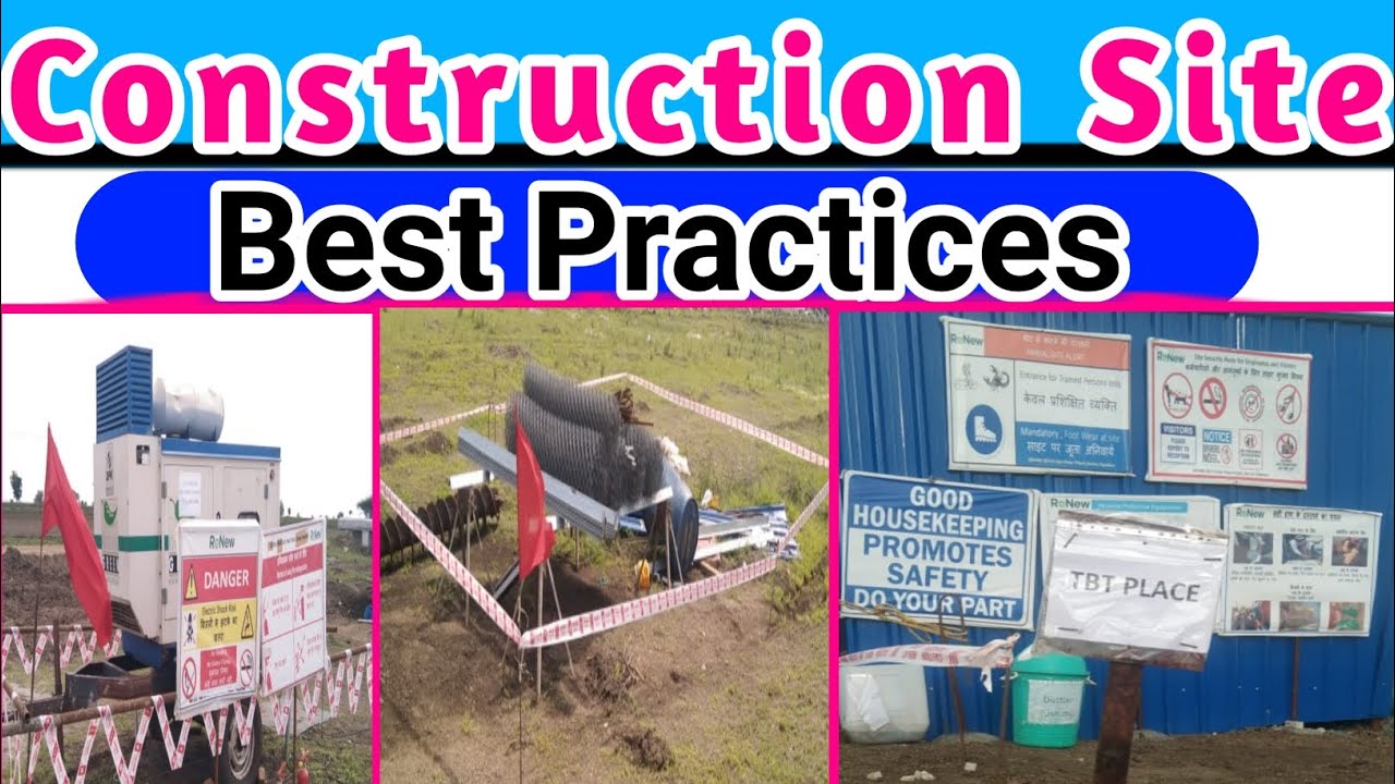construction site best practices video /safety officer best job / safety officer interview video