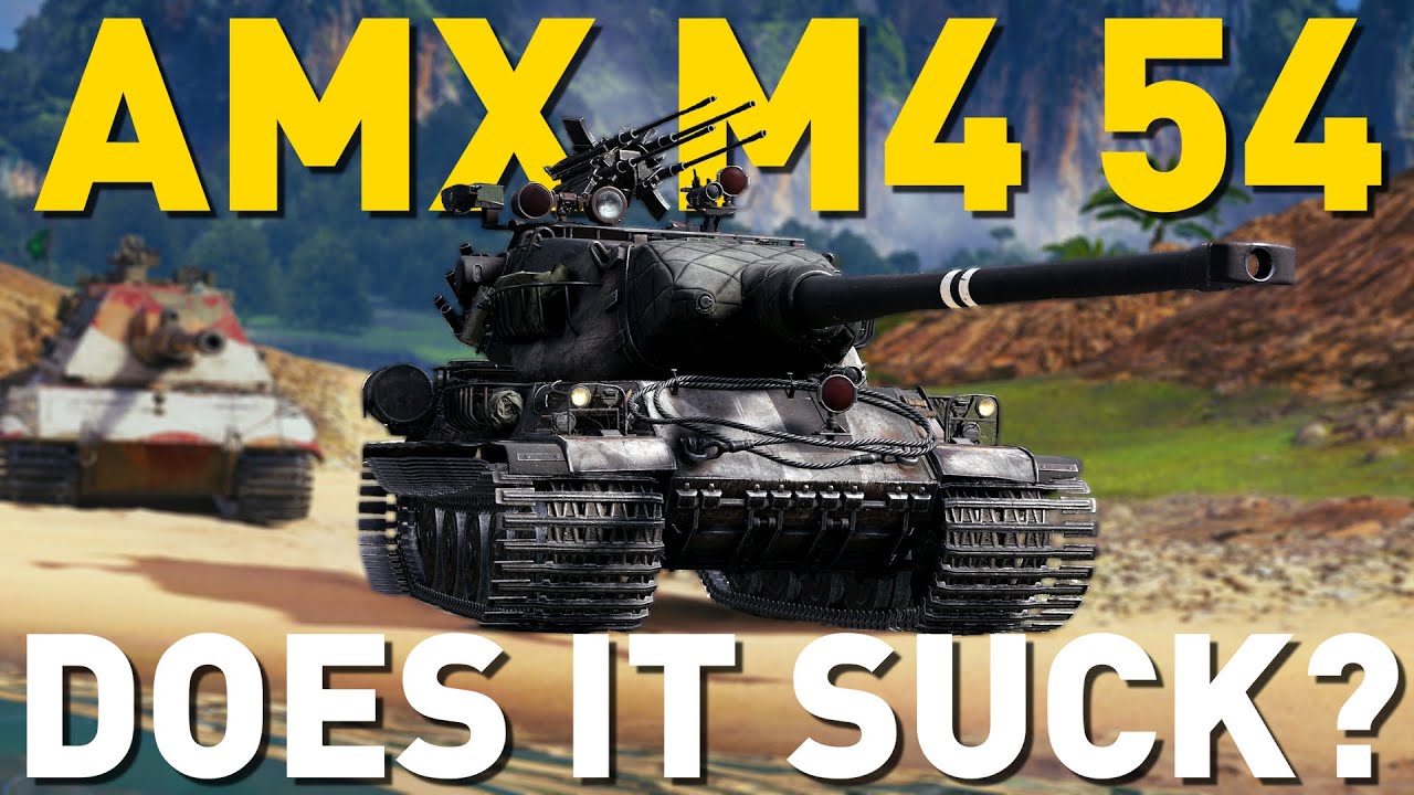 AMX M4 54 отстой в World of Tanks?