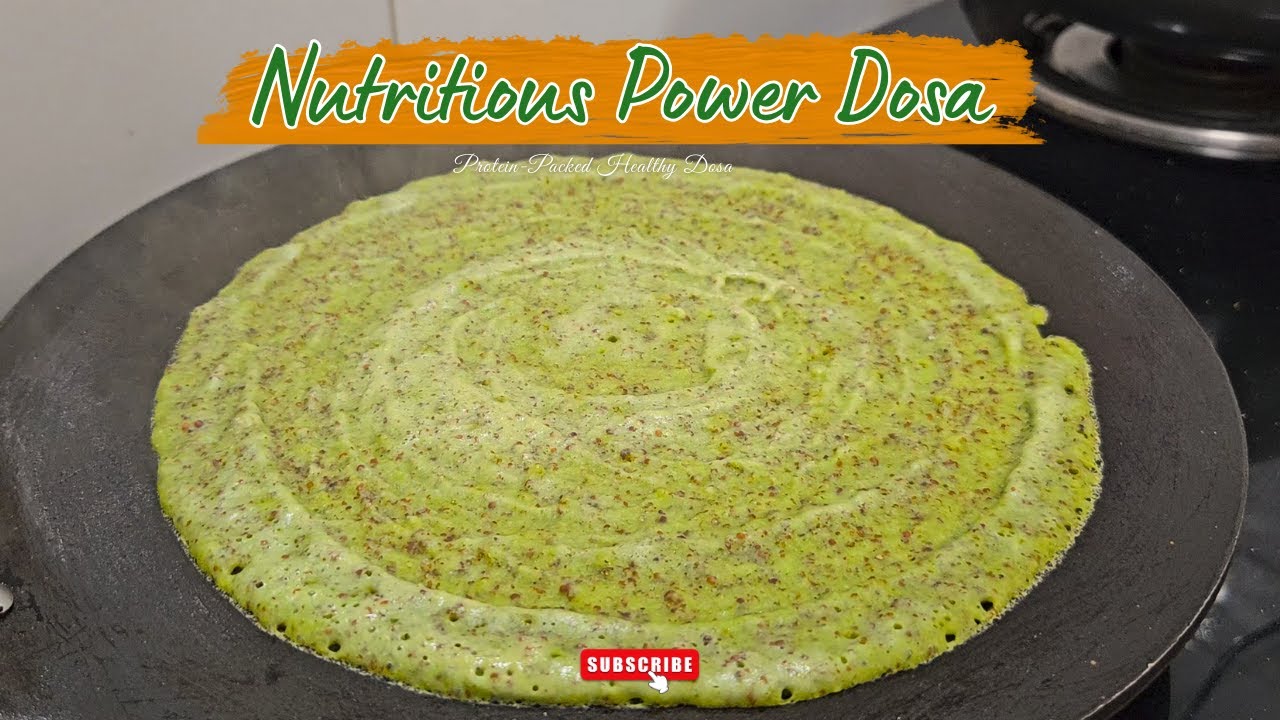 Protein & Fiber Rich ✨ No Fermentation Healthy Dosa for Kids & Adults | Dhundhun's Tummy Tales 🌿