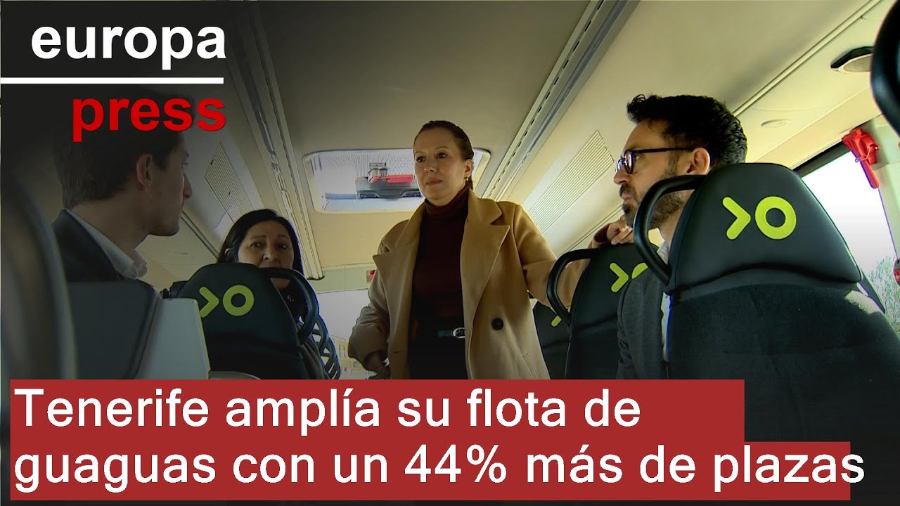 Tenerife emula a Londres con 13 guaguas de doble piso que sumarán más de dos millones de plazas