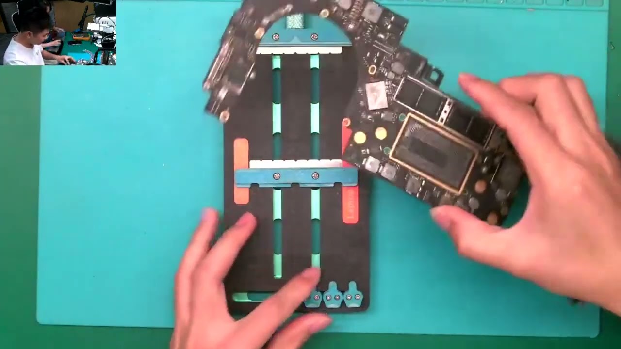 Removing MacBook Pro RAM and Reballing Step by Step