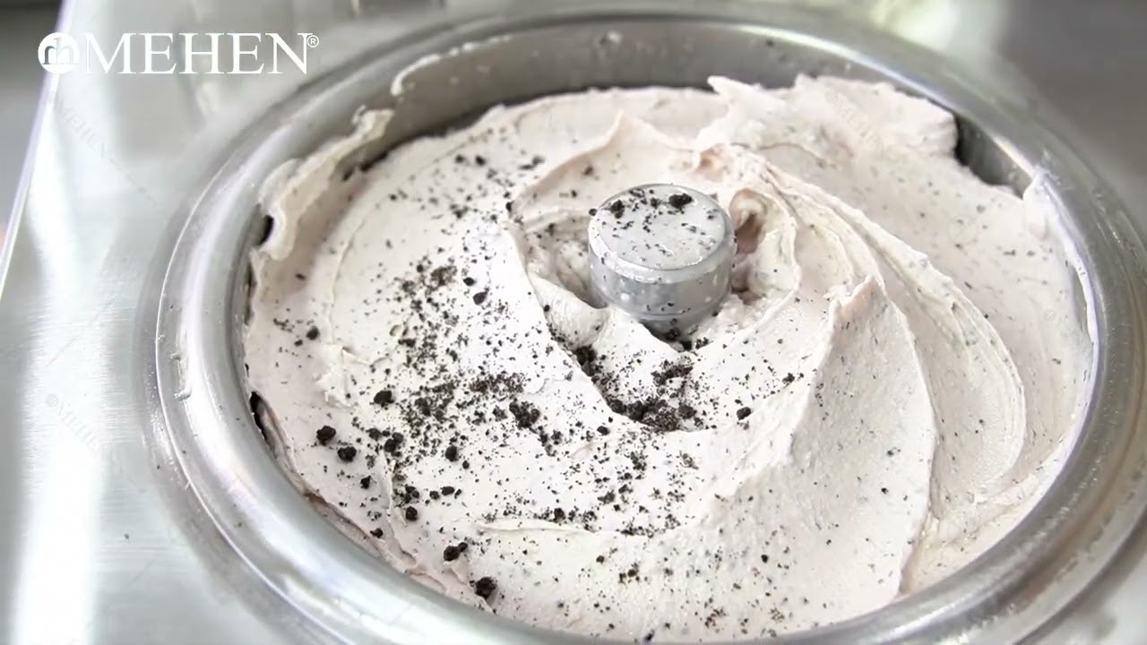Making Purple Rice Ice Cream with Mehen M1 | Compact Gelato Machine for Fresh Daily Flavors