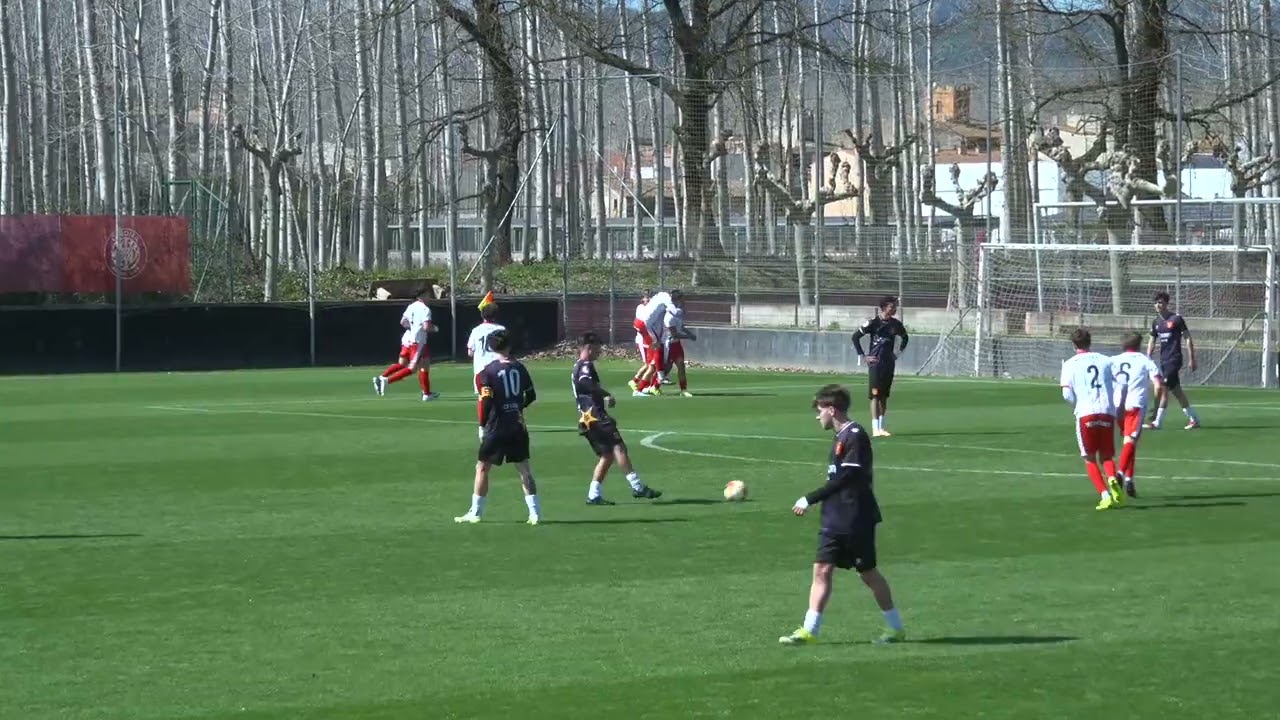RESUM - GIRONA FC 2 - 1 CF DAMM (DH JUVENIL)