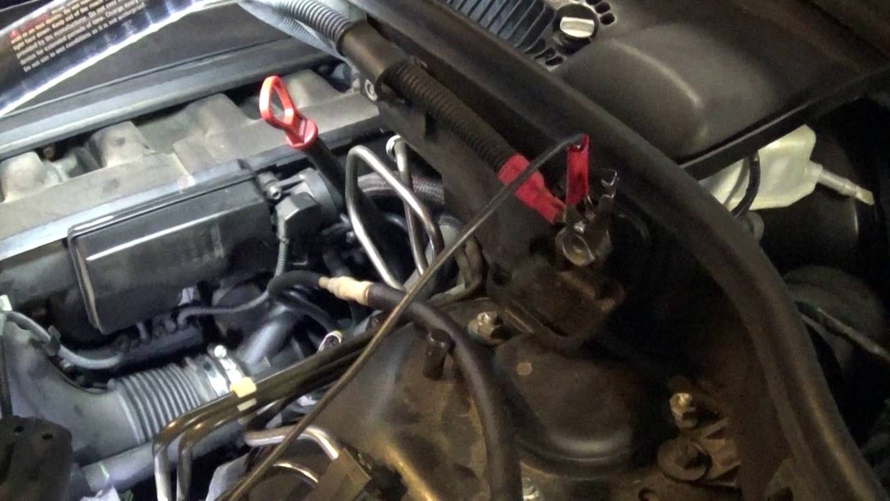 2002 BMW X5 With Vacuum Leak  DTC P0171 And P0174