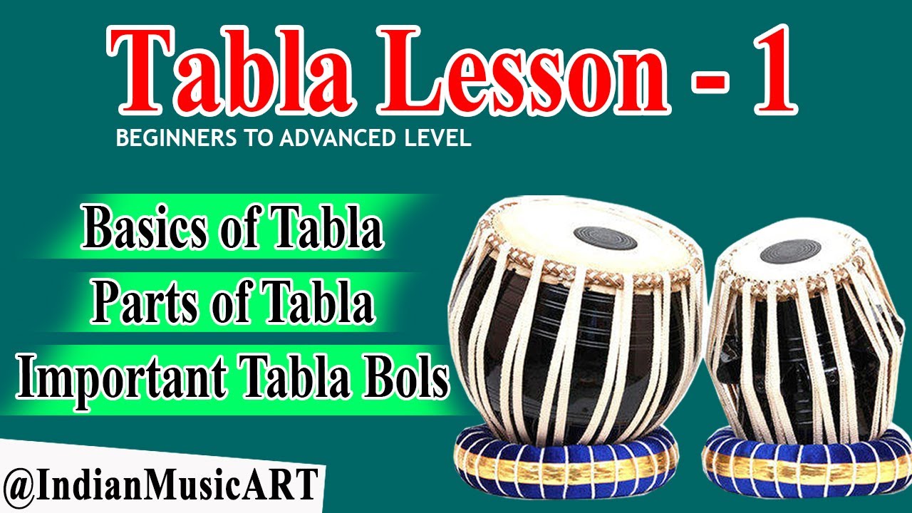 Learn Tabla Lesson - 1 | Basics of Tabla, Parts, Important Bols